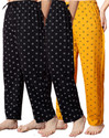 Fit N Fame Pack of 3 Cotton Night Dress Pyjama/Pyjami for Women Comfort For M To XL Set Of 3 Women Pyjama