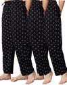 Fit N Fame Pack of 3 Cotton Night Dress Pyjama/Pyjami for Women Comfort For M To XL Set Of 3 Women Pyjama