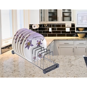 stainless steel coating dish rackplate rackplate standstandum rack with 12 sections for 22 inch tandem basketrack205 inch lengthsize-lwh205  64  6 inch