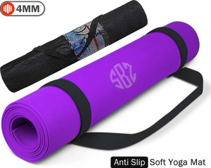 FITBOOZ DOTCOM 6mm Anti Skid Yoga Exercise