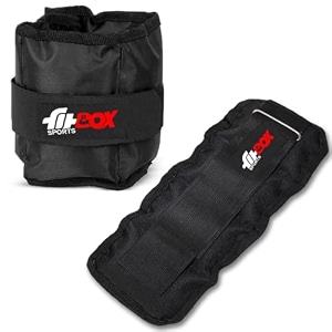 fitbox sports ankle weight  wrist weight 2kg 1kg x 2 for running boxing jogging cycling
