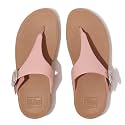 FitFlop Women's Lulu Crystal-Buckle Leather Toe-Post Sandal