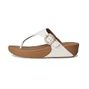 FitFlop Women's Lulu Crystal-Buckle Leather Toe-Post Sandal