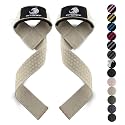Fitgriff® Lifting Wrist Straps for Weightlifting, Gym, Deadlift, Workout (Made of Premium Cotton &amp; Padded) - Men &amp; Women