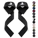 Fitgriff® Lifting Wrist Straps for Weightlifting, Gym, Deadlift, Workout (Made of Premium Cotton &amp; Padded) - Men &amp; Women