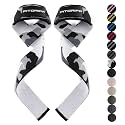 Fitgriff® Lifting Wrist Straps for Weightlifting, Gym, Deadlift, Workout (Made of Premium Cotton &amp; Padded) - Men &amp; Women