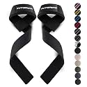 Fitgriff® Lifting Wrist Straps for Weightlifting, Gym, Deadlift, Workout (Made of Premium Cotton &amp; Padded) - Men &amp; Women