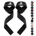 Fitgriff® Lifting Wrist Straps for Weightlifting, Gym, Deadlift, Workout (Made of Premium Cotton &amp; Padded) - Men &amp; Women