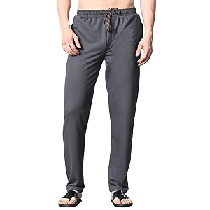 FITINC Regular Fit Cotton Lower Trackpant for