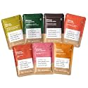 fitlicious Assorted Sattu Powder | Bihari Chana Sattu | Natural &amp; without preservative | Gluten-Free, Non-GMO | High Protein &amp; Fiber | Instant Premix | Healthy Drink For All Ages | Pack Of 7 x 40g Sachets