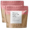 fitlicious Lesser Salt Sattu | Gluten Free Atta | Roasted Gram Flour | Chana Sattu Powder | Natural &amp; without preservative | Instant Summer Drink | Immunity Booster | High Fiber Rich | All Age Group - 500gms | Pack of 2-1