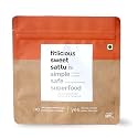 Fitlicious Sweet Sattu|Roasted Gram Atta|Fiber-Rich|100% Natural &amp; Organic|Gluten Free Atta|Chana Sattu Powder|Instant Sweet Summer Drink|Bihari Sattu|For All Gender &amp; Age Group - 500G|Pack of 1|