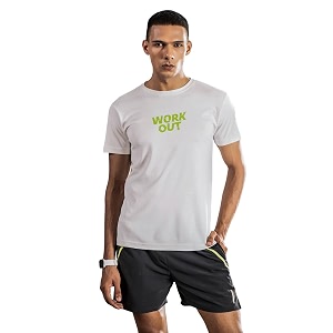 FitMonkey Sports Crew Neck Stretchable Dry Fit