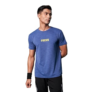 FitMonkey Sports Crew Neck Stretchable Dry Fit