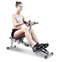 Fitness Equipment Rowing Machine,Multifunctional Silent Hydraulic Rowing Machine,Indoor Slimming Rowing Machine,Fitness Equipment,LCD Display