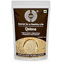 Fitness Mantra Organic White Quinoa Seeds for Weight Management, Gluten-Free, Rich in Protein, Iron & Fibre, 2.4 Kg, Black
