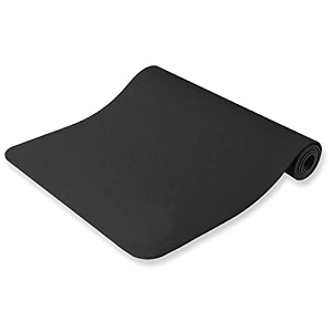 fitness mantra 6mm anti skid yoga mat for men amp women qnty-1 pcs grey 6mm ethylene vinyl acetate