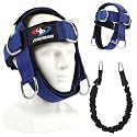 Fitness Neck Head Harness Trainer, Soft Padded &amp; Strap/Resistance Bands