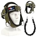 Fitness Neck Head Harness Trainer, Soft Padded & Strap/Resistance Bands