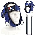Fitness Neck Head Harness Trainer, Soft Padded &amp; Strap/Resistance Bands
