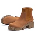 FITORY Women's Chelsea Boots Winter Fall Ankle Booties Ladies Chunky Heel