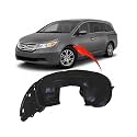 FitParts Compatible with Honda Odyssey 2011–2013 Front Left Fender Liner