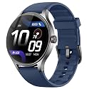 Fitpolo Smart Watches for Men/Women, 1.27" Round Smartwatch Fitness Tracker with Bluetooth Calls (Make/Answer), Heart Rate/SpO2/Sleep Monitor, 12 Days Battery, IP68 Waterproof - Blue