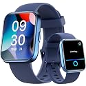Fitpolo Smart Watches for Men/Women, 1.8'' Alexa Built-in Fitness Tracker Watch with Bluetooth Calls, IP68 Waterproof, Heart Rate/Sleep/SpO2/Stress Monitor, 110 Sport Modes for Android &amp; iPhone
