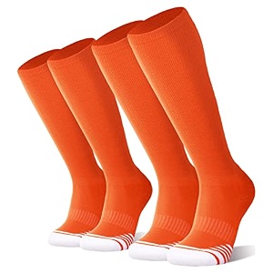 fitrell 23 pack baseball soccer softball socks for kids youth men amp women over-the-calf knee high socks multiple colors