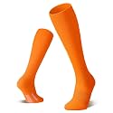 FITRELL 2/3 Pack Soccer Socks Baseball Softball For Youth Kids Boys Girls, Over-The-Calf Football Socks for Adult Men Women