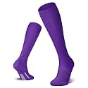 FITRELL 2/3 Pack Soccer Socks Baseball Softball For Youth Kids Boys Girls, Over-The-Calf Football Socks for Adult Men Women