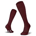 FITRELL 2/3 Pack Soccer Socks Baseball Softball For Youth Kids Boys Girls, Over-The-Calf Football Socks for Adult Men Women