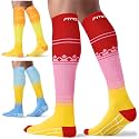 FITRELL 3 Pairs Compression Socks for Women and Men 20-30mmHg-Circulation Support Socks