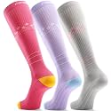 FITRELL 3 Pairs Compression Socks for Women and Men 20-30mmHg-Circulation Support Socks