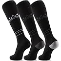 FITRELL 3 Pairs Compression Socks for Women and Men 20-30mmHg-Circulation Support Socks