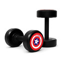 FITRXX Captain America Style Black Rubber 5kgX2