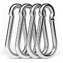 Fitrxx Combo Tricep Rope/Tricep Pull Down Rope and V Bar Cable Attachment – Cable Bar for Strength Training (20 Hooks)