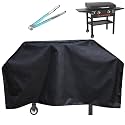 Fits Blackstone 28 inches Griddle Cooking Station, Heavy Duty 600D Polyester Cover, 28 inch Griddle Cover for Blackstone,with Support Pole (TL-28in-2)