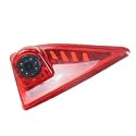 fits For Nissan NV400 fits For Vans 2010-2016 7-inch Car Rearview Mirror Display Screen With Brake Light(With bracket)(With bracket)