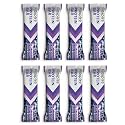 Fitspire Blueberry Protein Bar | 21g Protein with Premium Advanced Whey Blend | High Fiber | Cholesterol Free | Healthy Snack &amp; Protein Bar for Energy – Pack of 8