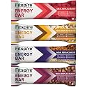 Fitspire Fitspire Energy Bar Assorted Pack of 4 x 35g | Red Berry, Banana Walnut, Mocha Hazelnut & Quinoa Almond | Natural Energy Snack | Gluten Free | Zero Added Sugar | Immunity Support