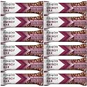 Fitspire Mocha Hazelnut Energy Bar, Pack of 12 Each 35g | Packed with Flakes, Nuts, Seeds &amp; Oats | High Protein &amp; Fibre Crunchy Granola Bars | 100% Plant-Based | With Almonds, Hazelnut &amp; Chia Seeds