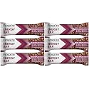 Fitspire Mocha Hazelnut Energy Bars, Pack of 6 (35g Each) | High Protein &amp; High Fibre Granola Bars | Plant-Based Snack | Oats, Almonds, Hazelnuts &amp; Chia Seeds | Sugar-Free Energy Bars