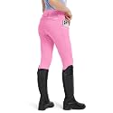 FitsT4 Sports Girls Horse Riding Pants Full Seat Equestrian Pants Pockets