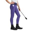 FitsT4 Sports Girls Horse Riding Pants Full Seat Equestrian Pants Pockets