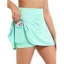 FitsT4 Sports Girls Skorts for Tennis Golf Uniform Skirt Cool Fabric UPF50