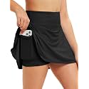 FitsT4 Sports Girls Skorts for Tennis Golf Uniform Skirt Cool Fabric UPF50