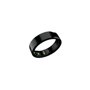 fittr hart smart fitness tracker ring - smart ring - real-time heart rate and blood oxygen body recovery etc - upto 8 days battery water resistant 30 mtr 12 black