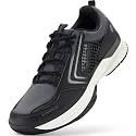 FitVille Men's Wide Pickleball Shoes Non-Slip Court Tennis Sneakers for Men