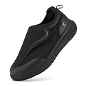 FitVille StepEZ Diabetic Shoes for Men Wide Width for Swollen Feet, Extra Wide Shoes for Men with Fully Adjustable Straps